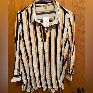 Charlotte Russe Women’s Pull Over Top w/ 3/4 Sleeve